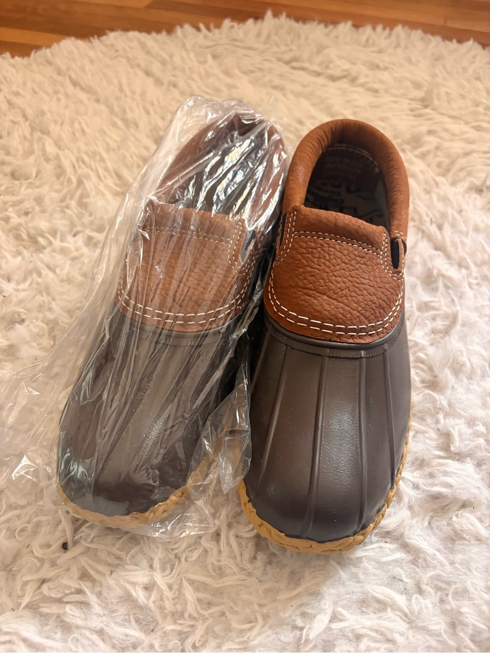 L.L. Bean duck boots